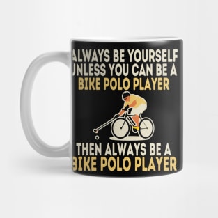 Bike Polo Player Mug